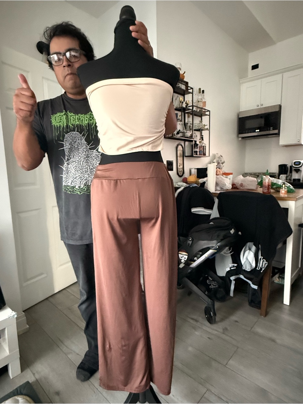 Cream Tube Top - Picture 2 of 2